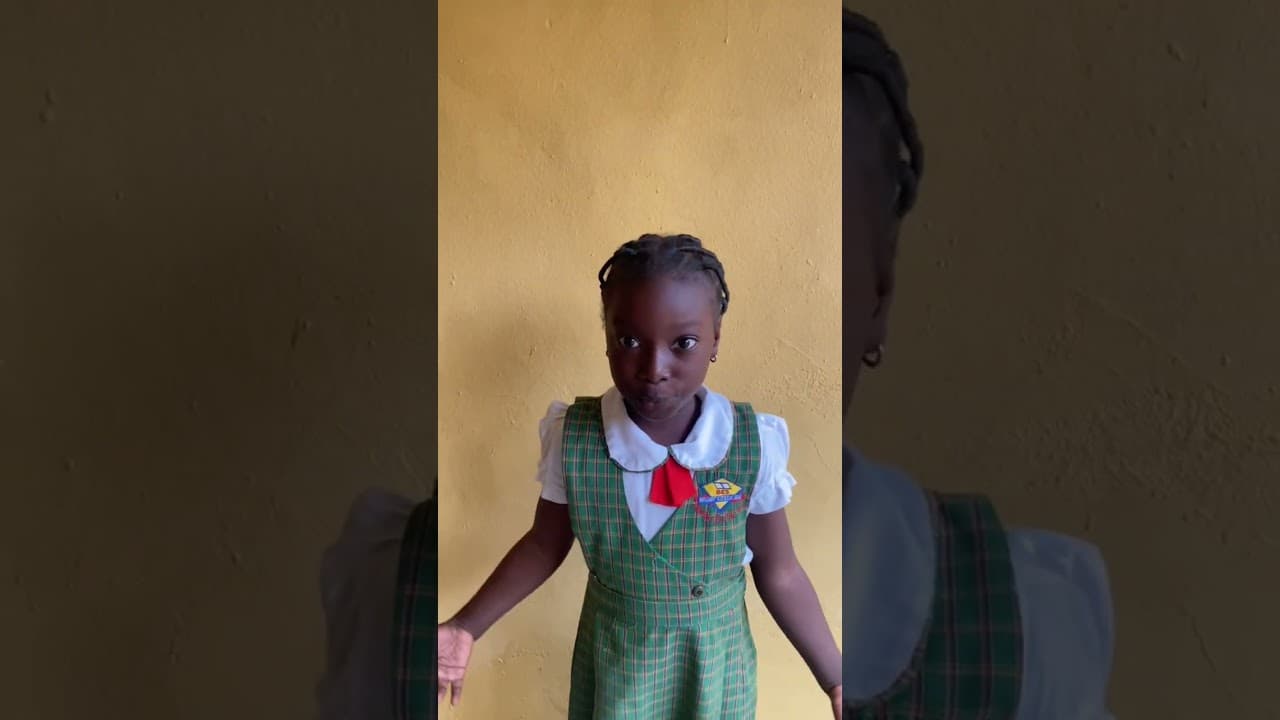 Presentation by Ireayomide Osisanwo, Grade 2 at Brain Recharge Global School