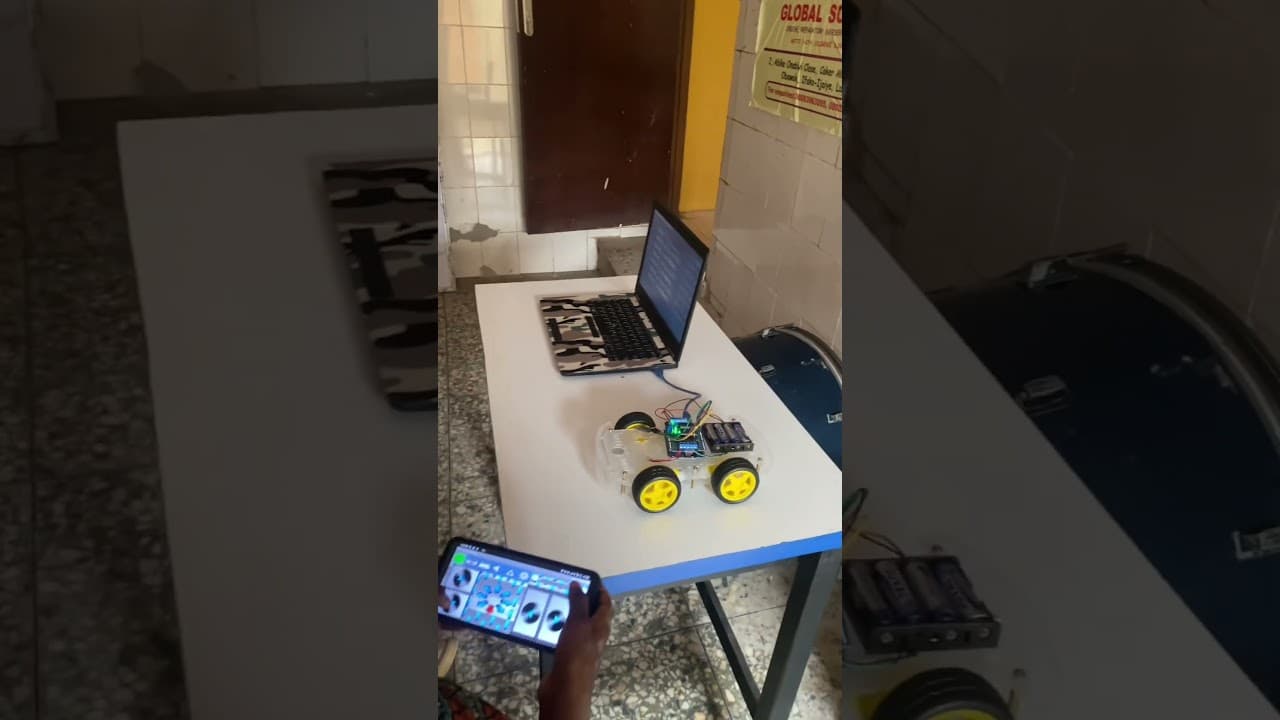 Coding and Robotics class at Brain Recharge Global School