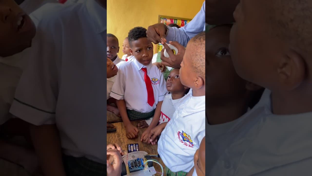Coding and Robotics Class at Brain Recharge Global School